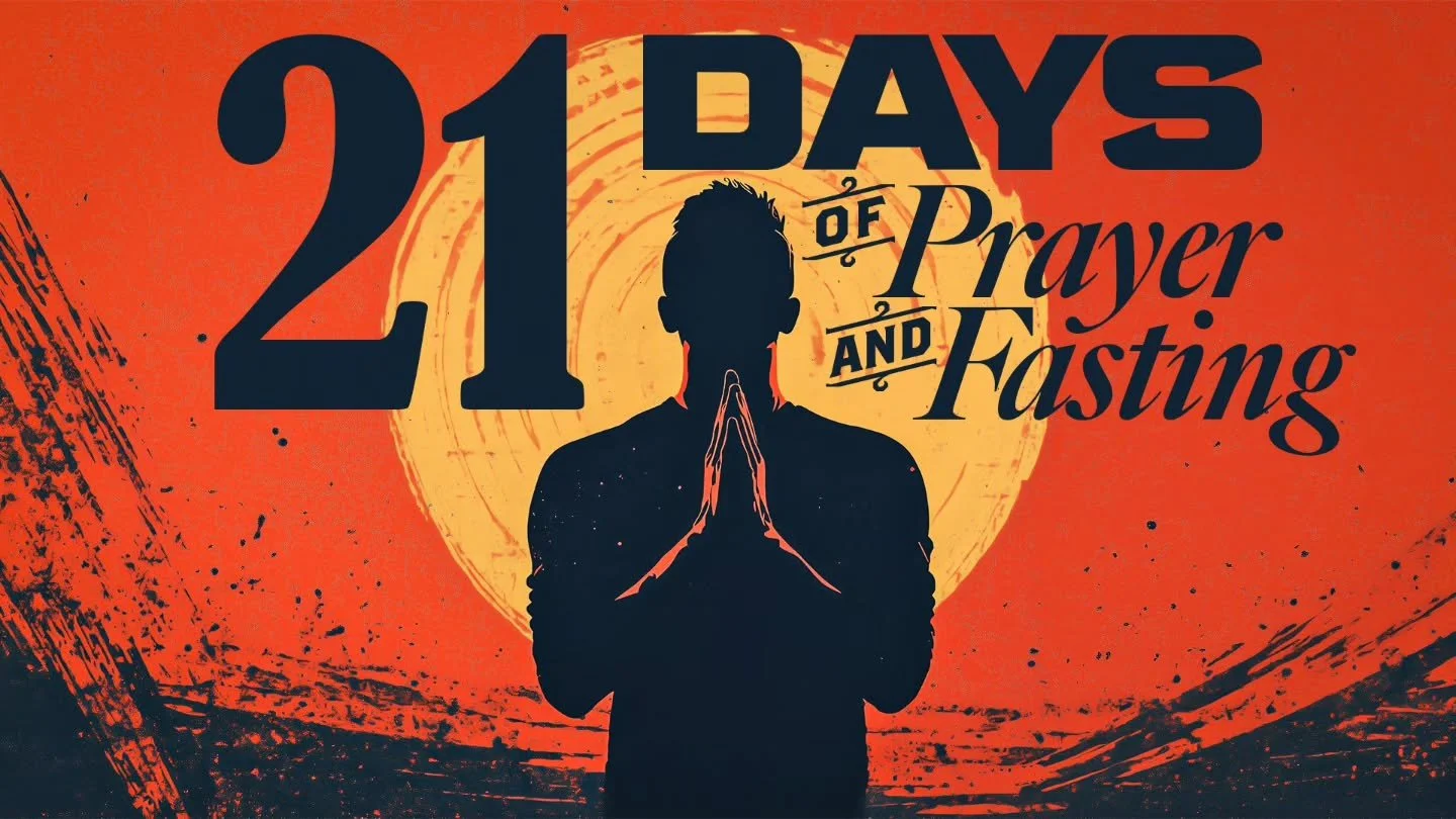 ✨ This Thursday is our final gathering of 21 Days of Prayer and Fasting ✨
It’s been an incredible journey seeking God together, and we can’t wait to finish strong with you! 🙌
📖 Come hungry for the Word.
🙏 Come ready to pray.
🎶 Come