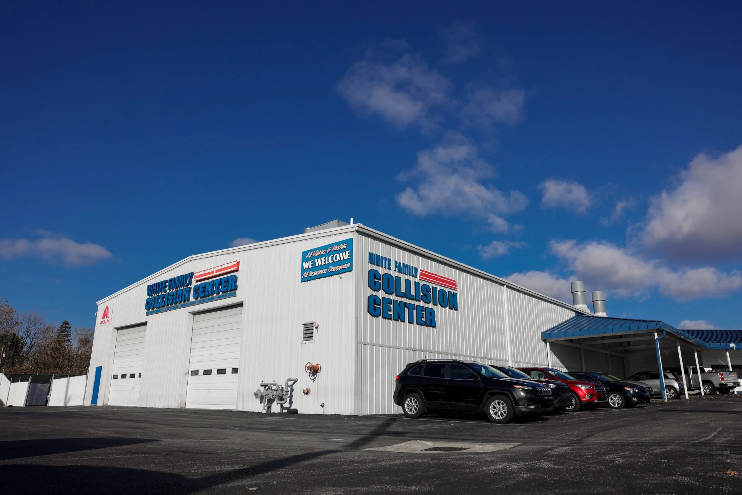 About — White Family Collision