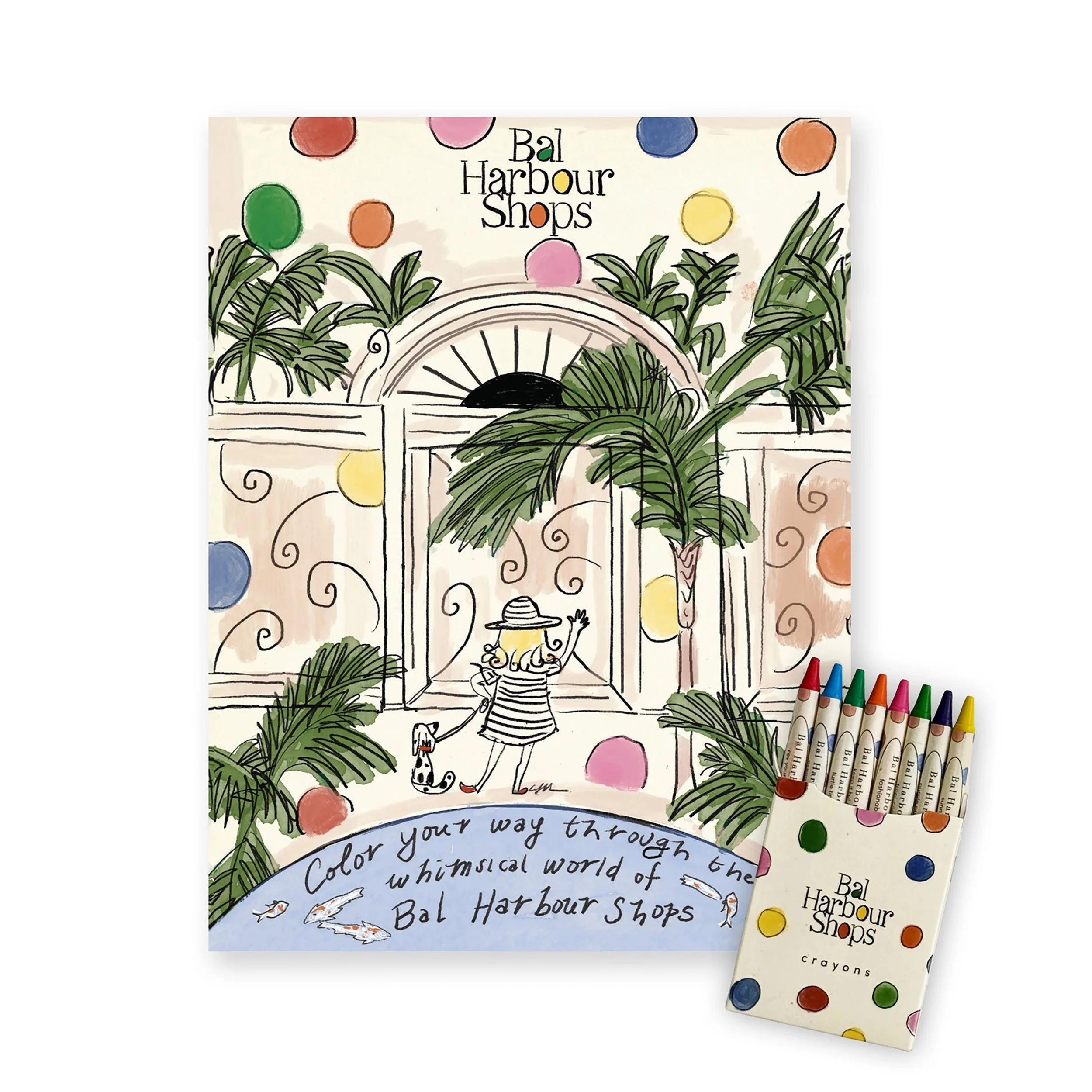 The Bal Harbour Shops Coloring Book