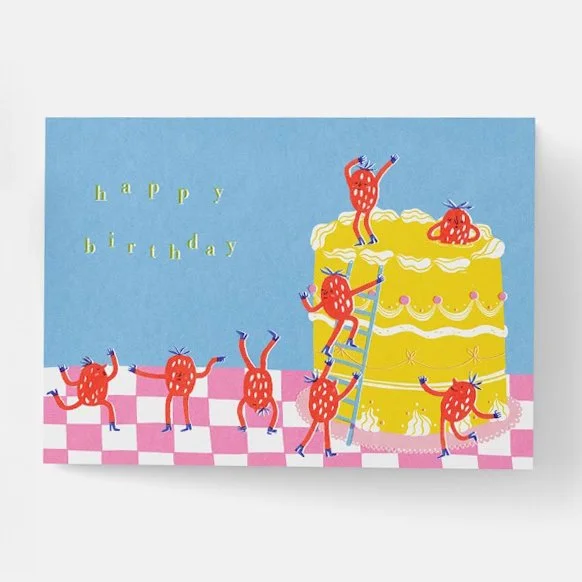 Strawberry Cake (Print)