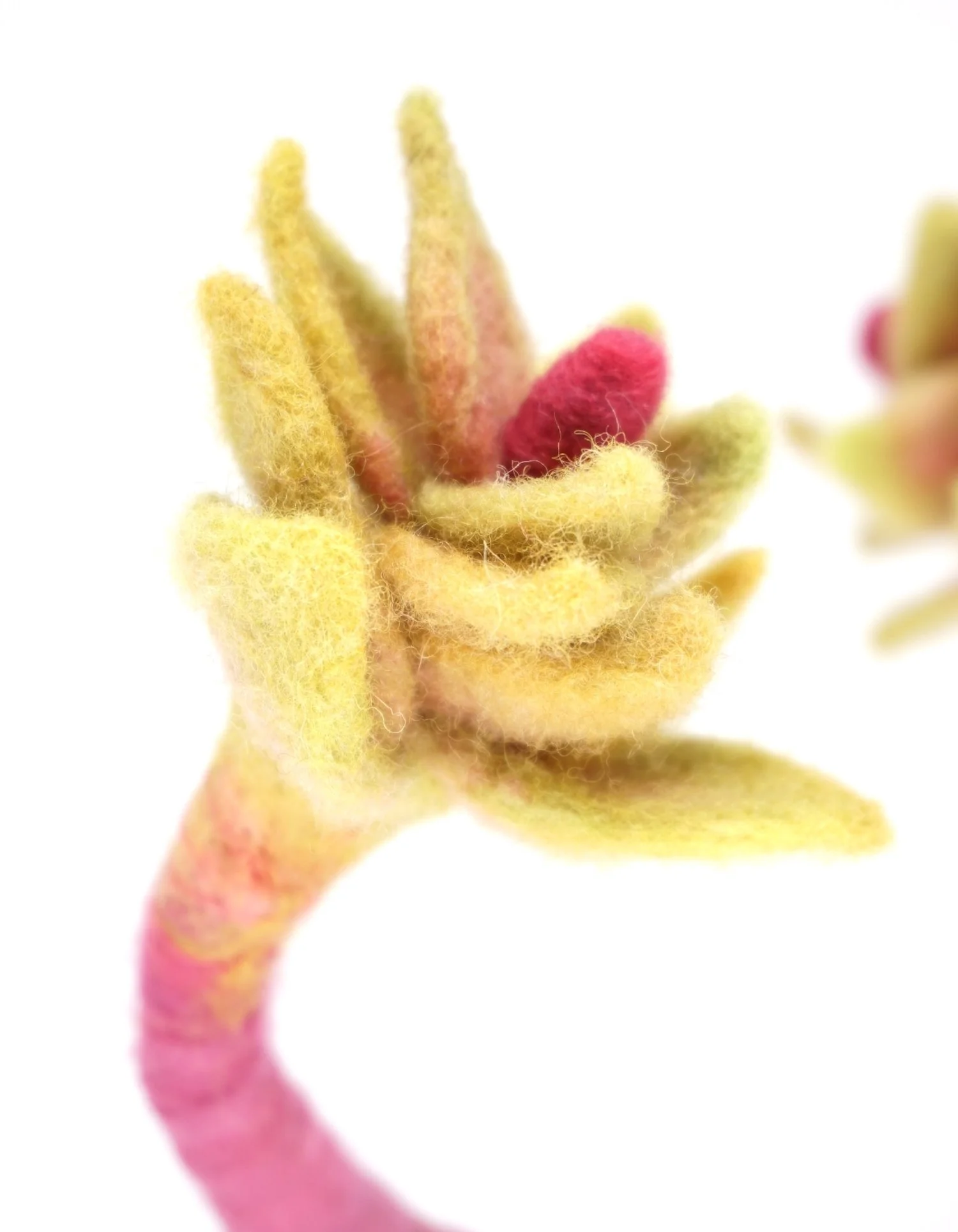 SaraSarah - Detail
Hand-dyed wool, wire
12.5" x 6.5" x 6"
2019