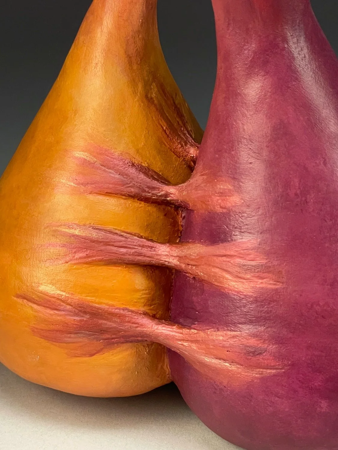 Syncytium
Stoneware, acrylic, mica
7" x 6.25" x 4"
2022/2025 