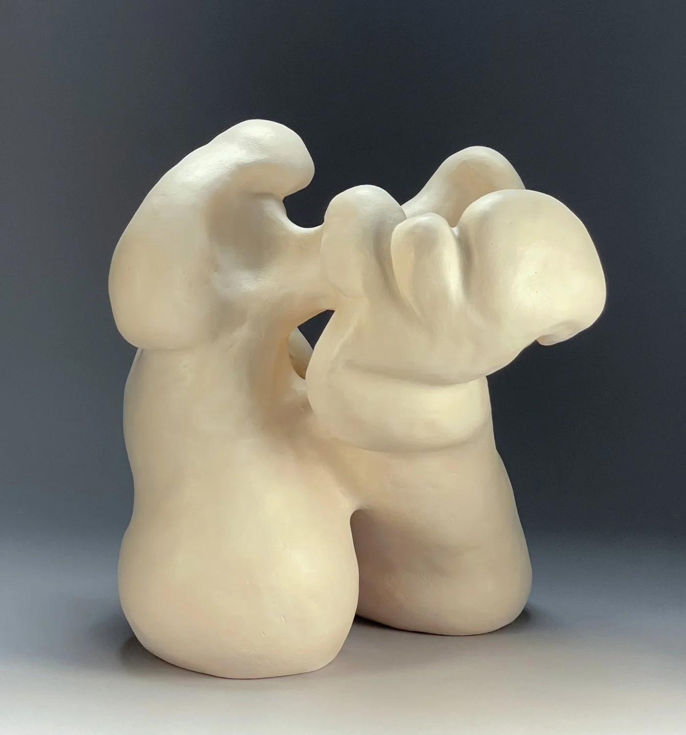 My Giant Body
Stoneware, acrylic, mica 
12.5" x 11.5" x 10"
2025