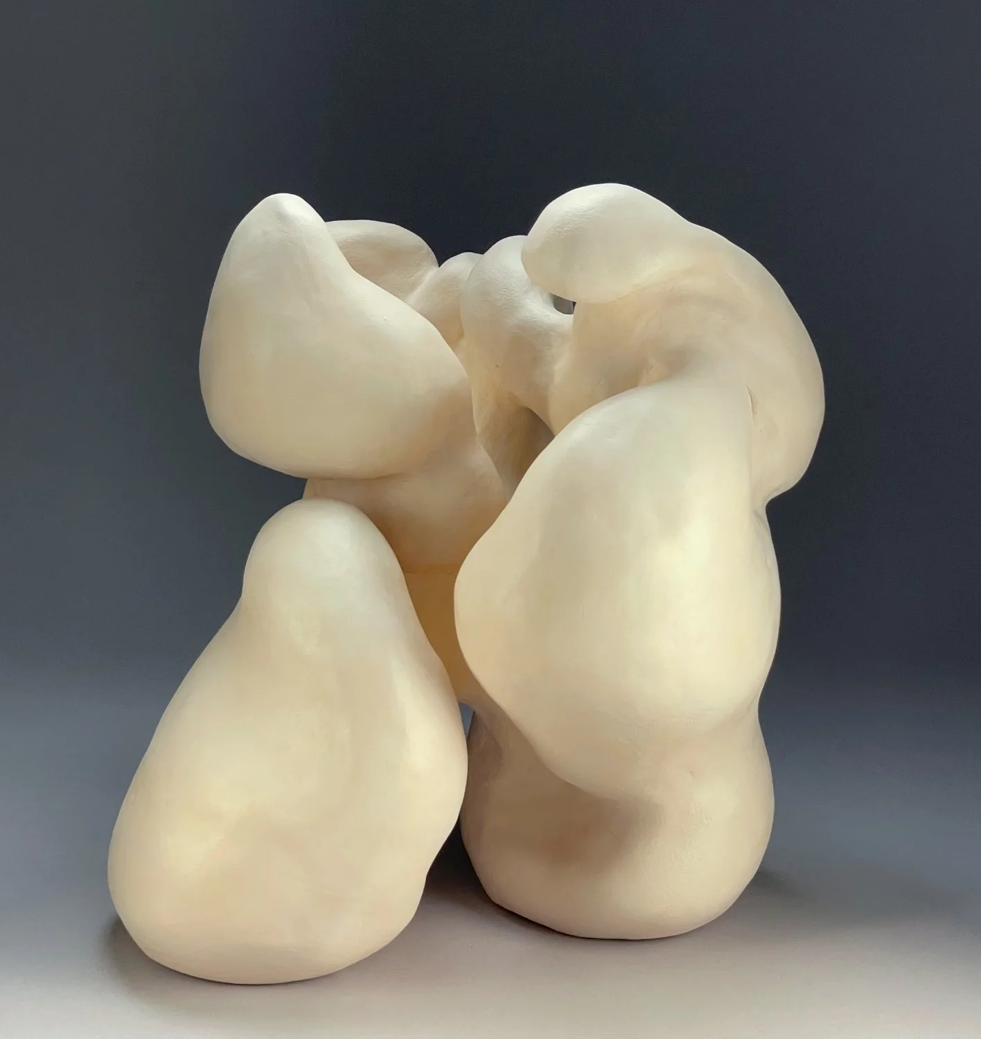 My Giant Body
Stoneware, acrylic, mica 
12.5" x 11.5" x 10"
2025