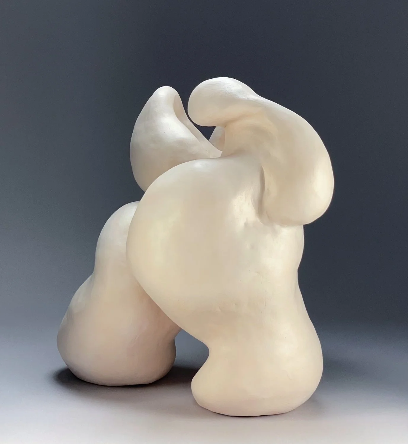 My Giant Body
Stoneware, acrylic, mica 
12.5" x 11.5" x 10"
2025