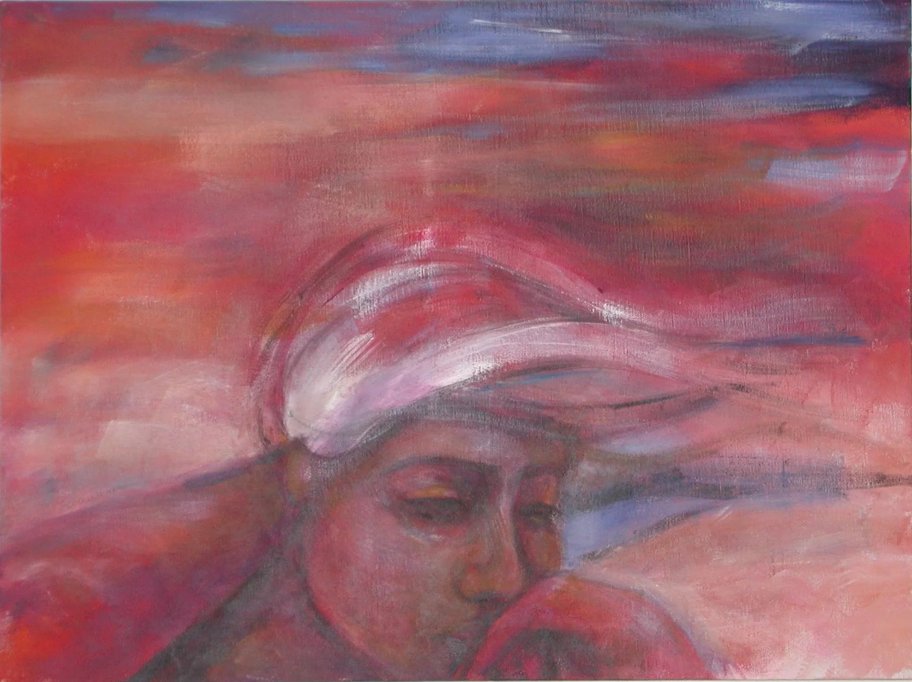 Wistful
Acrylic on canvas
18" x 24"
2001