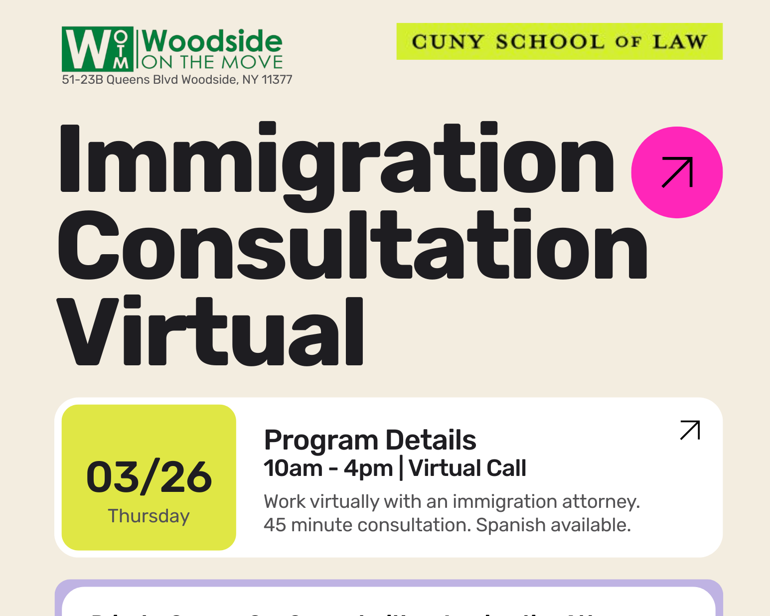Free Immigration Attorney Consultations (Virtual)
