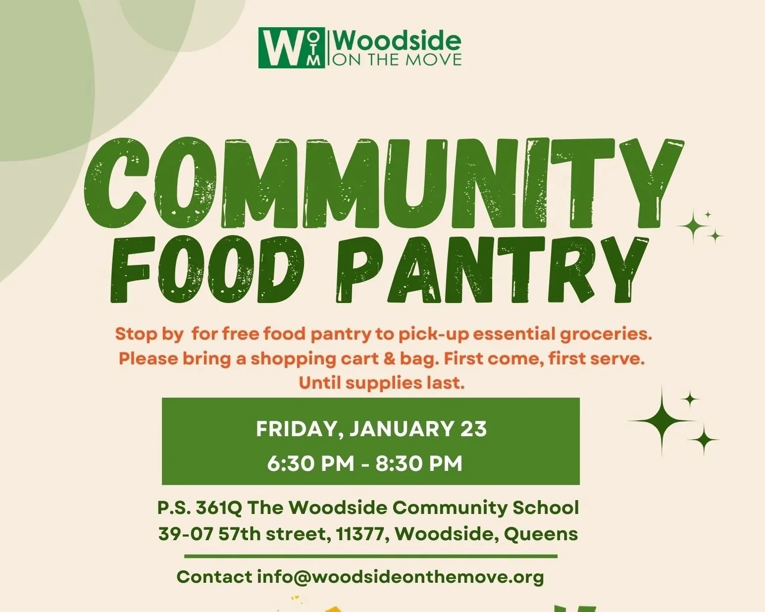 Free, Community Food Pantry
