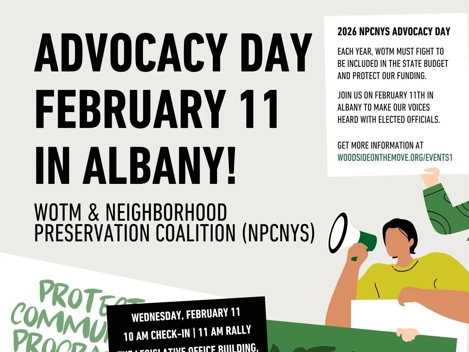 Advocacy Day  February 11 in Albany! 