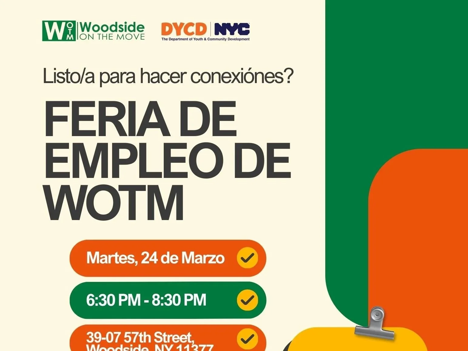 WOTM Job & Resource Fair