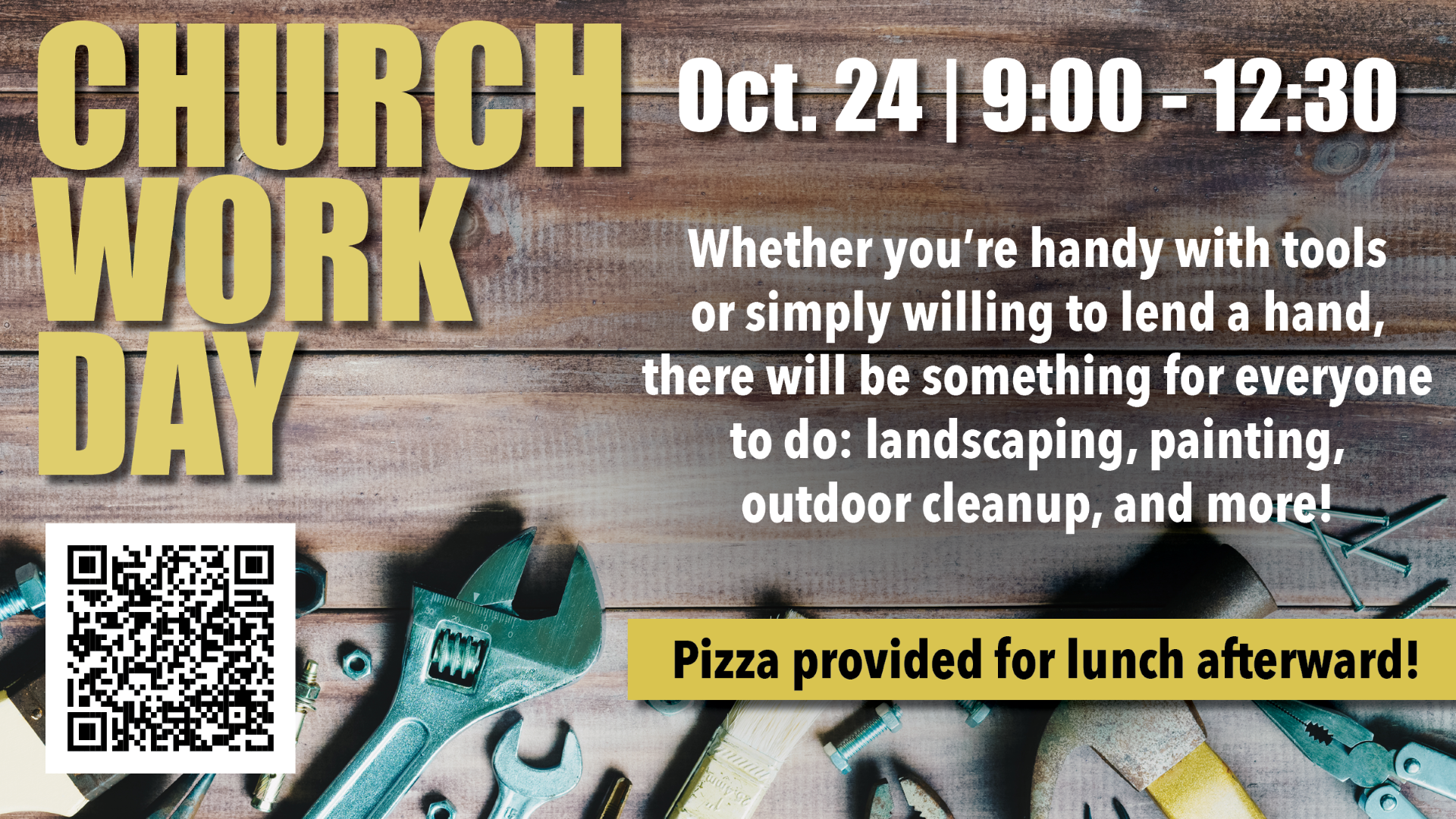 Church Work Day