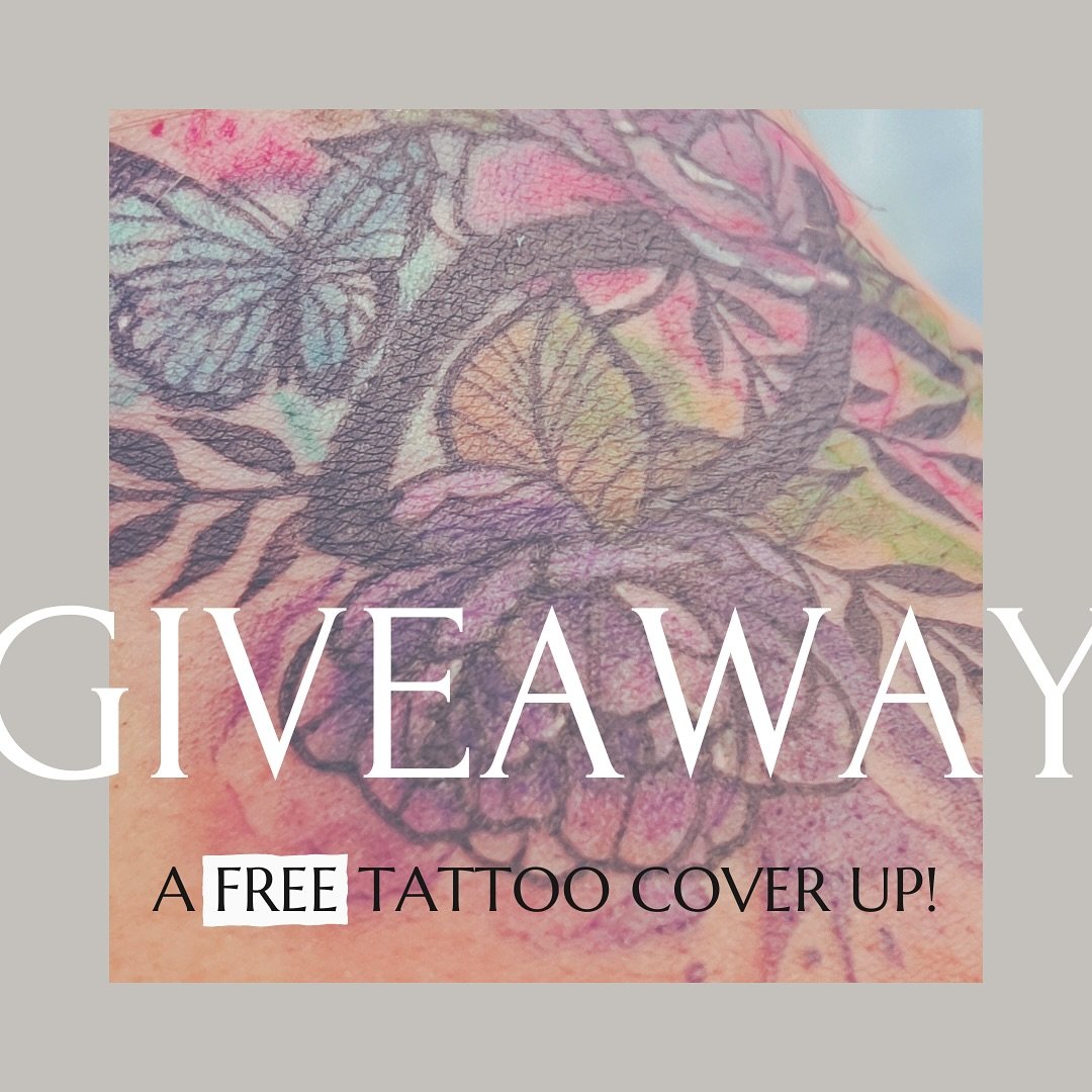 𝐓𝐀𝐓𝐓𝐎𝐎 𝐂𝐎𝐕𝐄𝐑-𝐔𝐏 𝐆𝐈𝐕𝐄𝐀𝐖𝐀𝐘!

I&rsquo;m working towards becoming more skilled in cover-up tattoos to help women who have been through the traumatic experience of being branded by traffickers.
As a result, I am giving away a cover-up