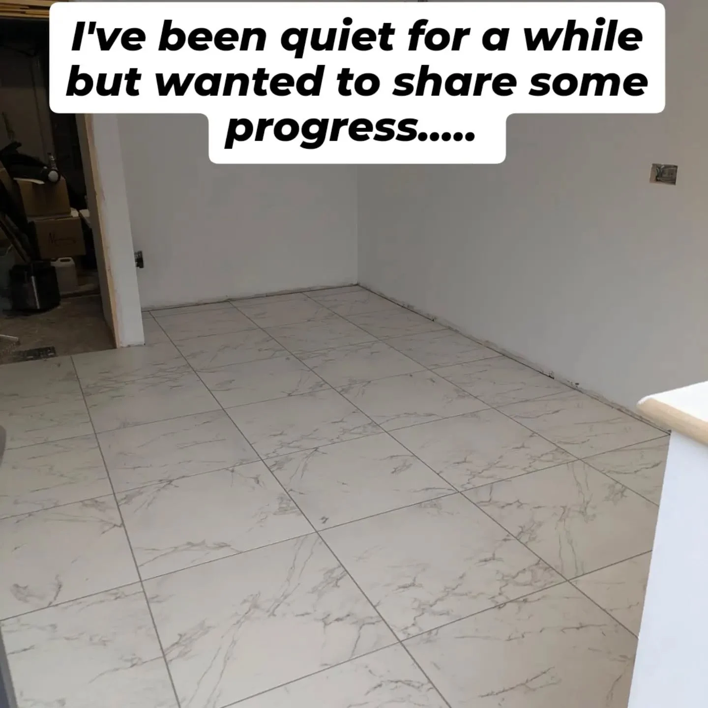 Today is a huge day for me and my business! 🎉

Many months of work, planning, coordination, contractor management and supplier issues (that's a story for another time) FINALLY coming together over these next TWO weeks. 

This is how it starts, my tw