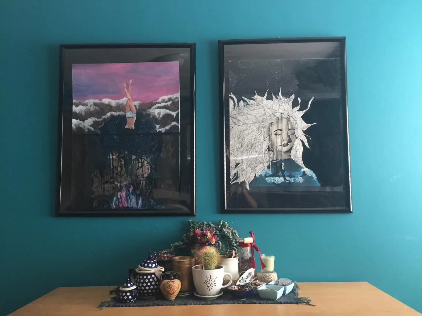 2016 Kate had a paint brush, a VSCO filter and a dream (and a lot of teenage angst)