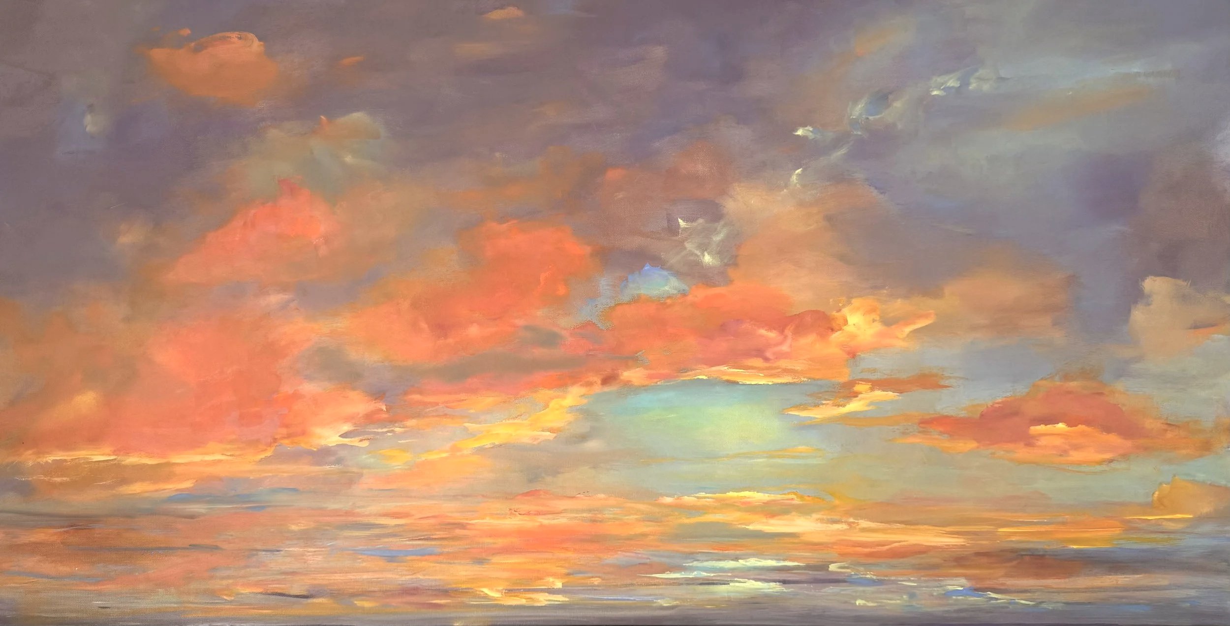 Simple and Extraordinary 24" x 48"
The simple things are also the most extraordinary things, and only the wise can see them" -Paulo Coelho