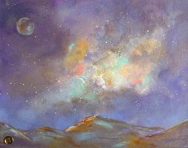 All My Stars 11" x 14" SOLD