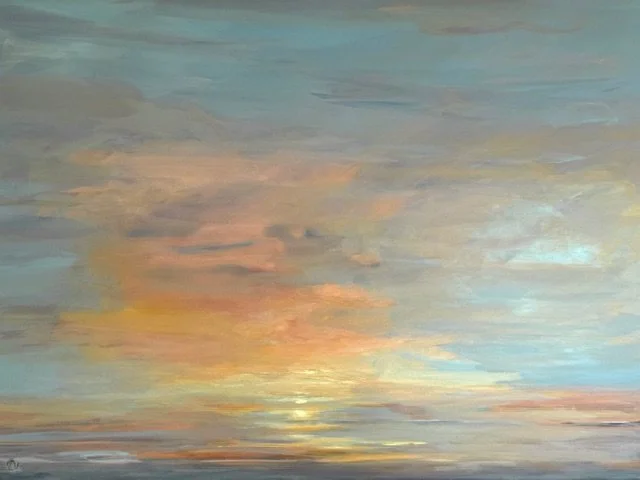 Voggy Sunset 36" x 48" SOLD