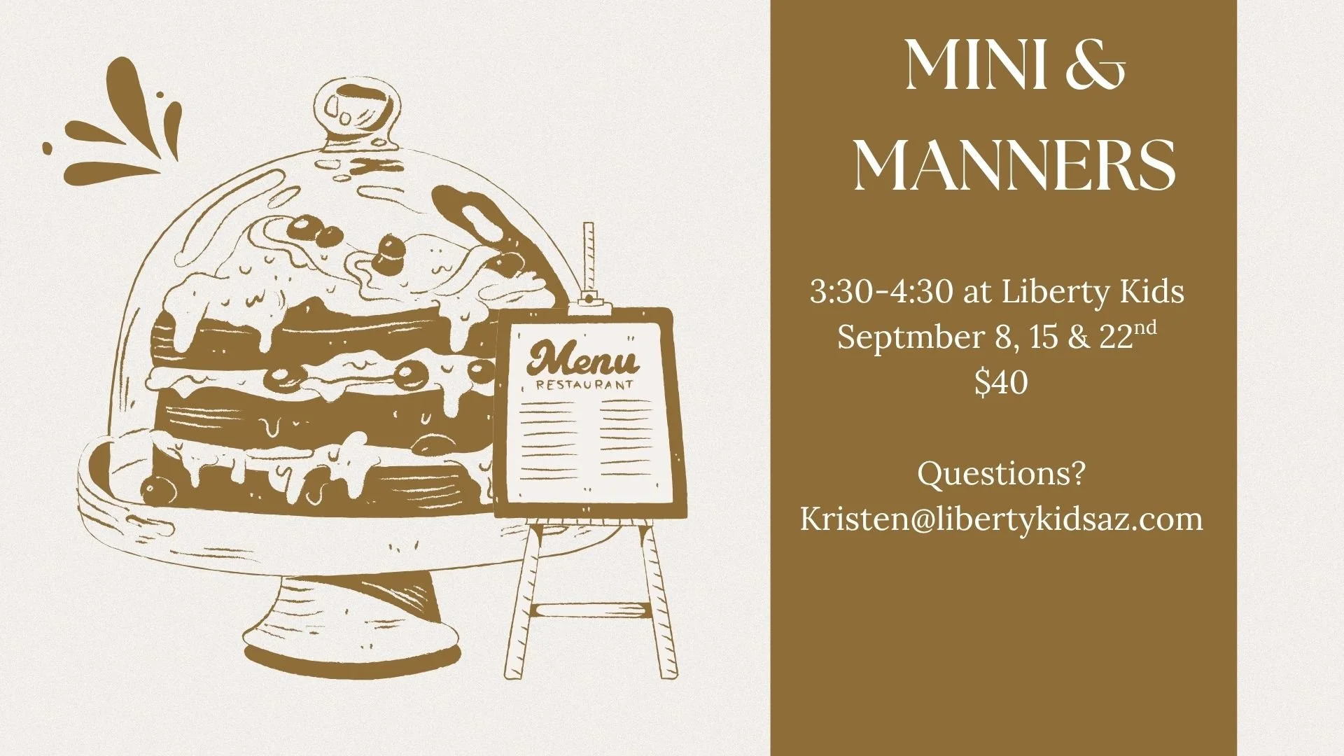 Manners & Mini at Liberty Kids Maricopa