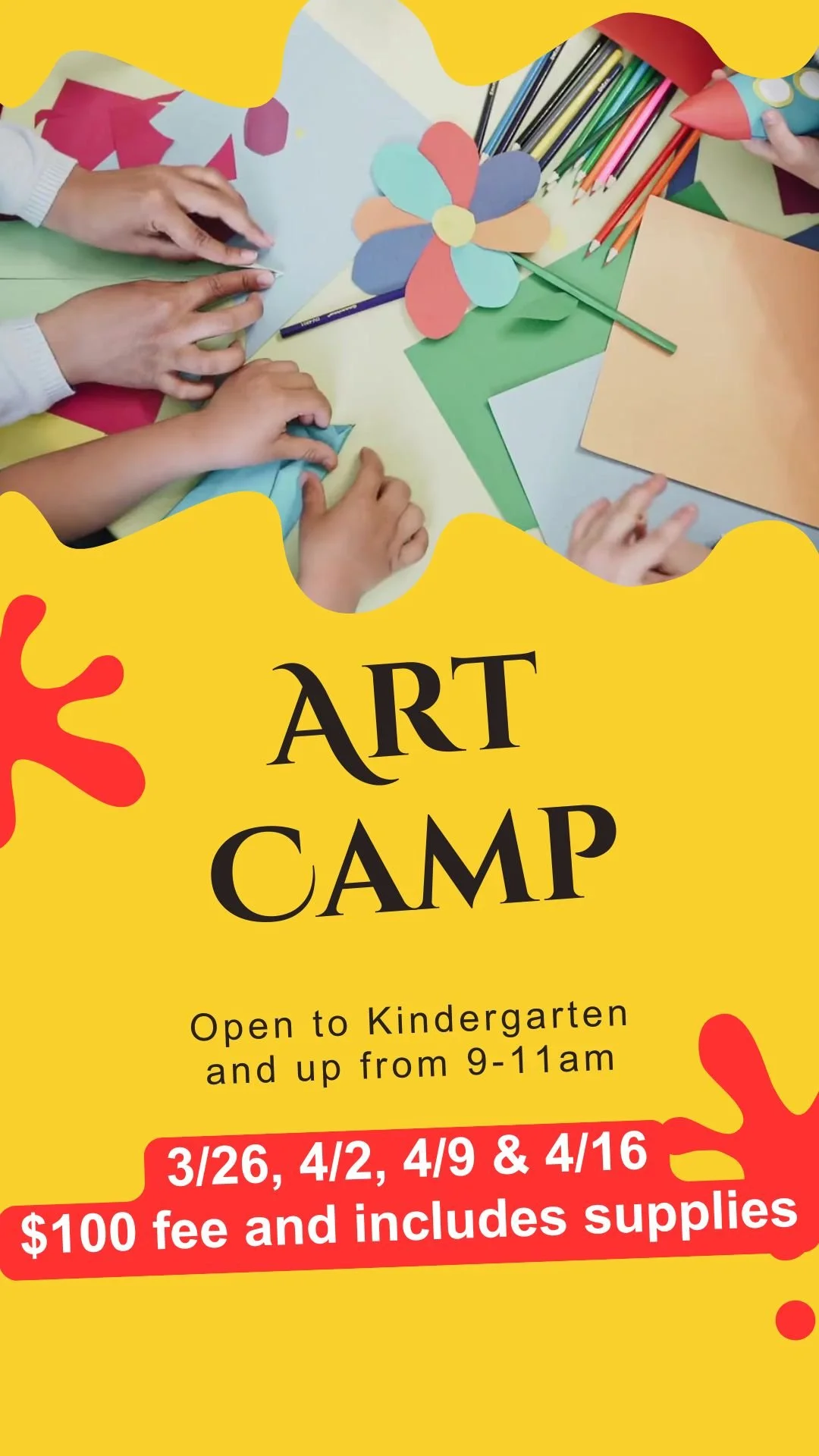 Art Class @ Gateway- 3/26, 4/2, 4/9 & 4/16