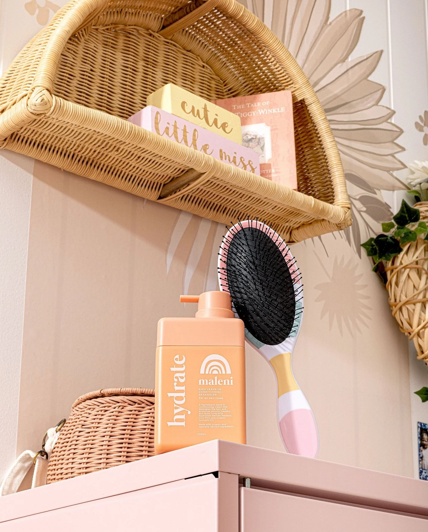 A dreamy bedroom set-up for every little girl.
Instilling self-care habits from a young age helps nurture happy, confident kids.
Start with our Hydrate Detangler and Detangling Brush &ndash; the perfect duo for healthy, fuss-free hair care. 🌸

#kids