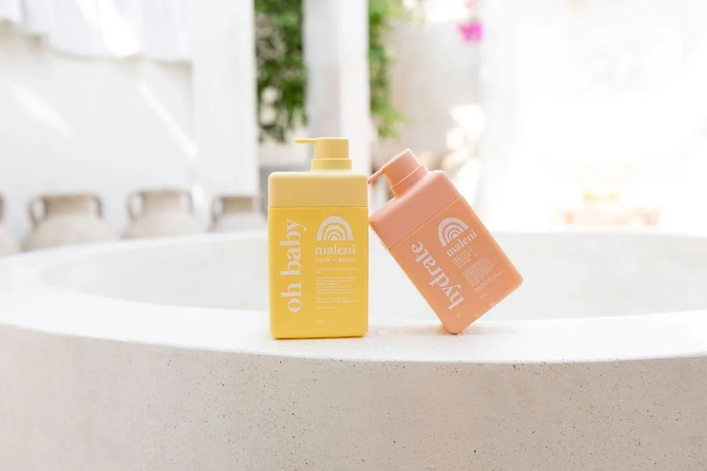 The ultimate bath time duo!
These are the only two products you need for healthy, happy hair and skin.

Start with our Oh Baby Hair &amp; Body Wash &ndash; perfect for washing in the shower or adding straight into the bath for bubbly fun.
After towel