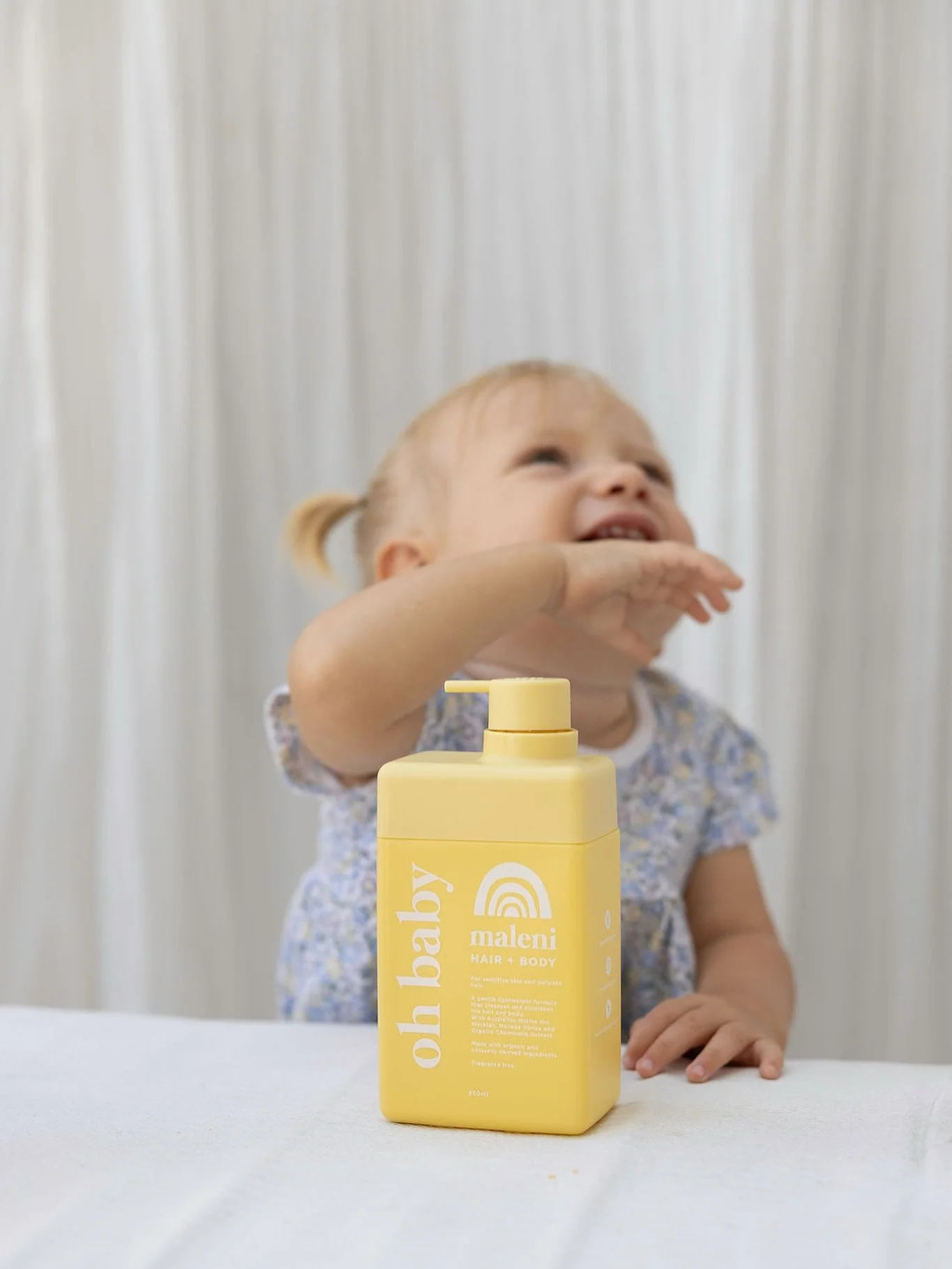 Our oh baby Hair + Body Wash | naturally gentle, Australian made, and perfect for your little loves every wash 💛 from newborn up to 4 years old! A staple in every home 🍯 

#organicbaby #naturalproducts #bathtimeessentials #hairandbodycare