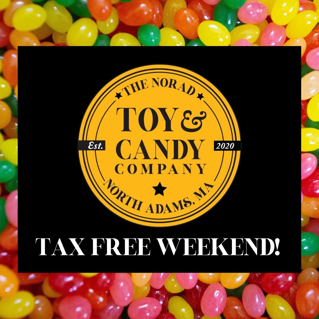 Join us for some tax free shopping this weekend!
August 13th &amp; 14th!