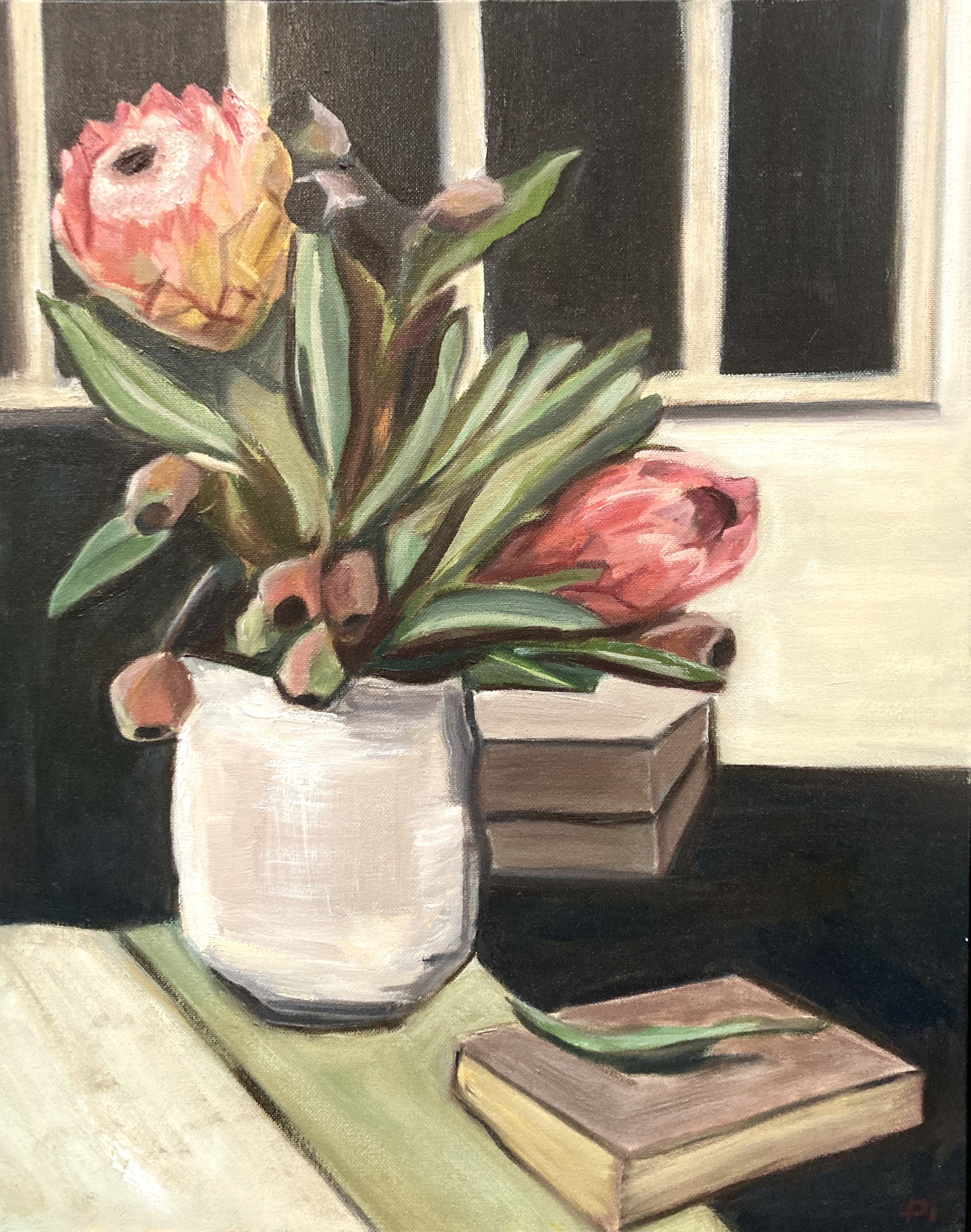 Pink Proteas and Gumnuts
