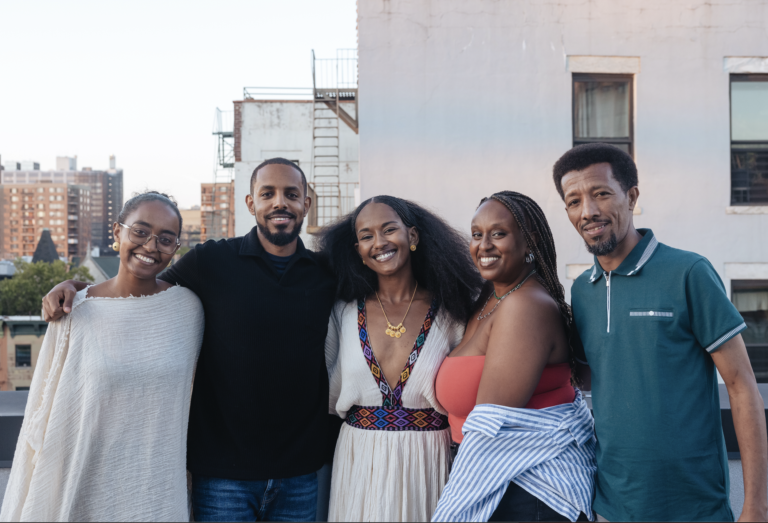 Opening night with participants, Harlem, NYC