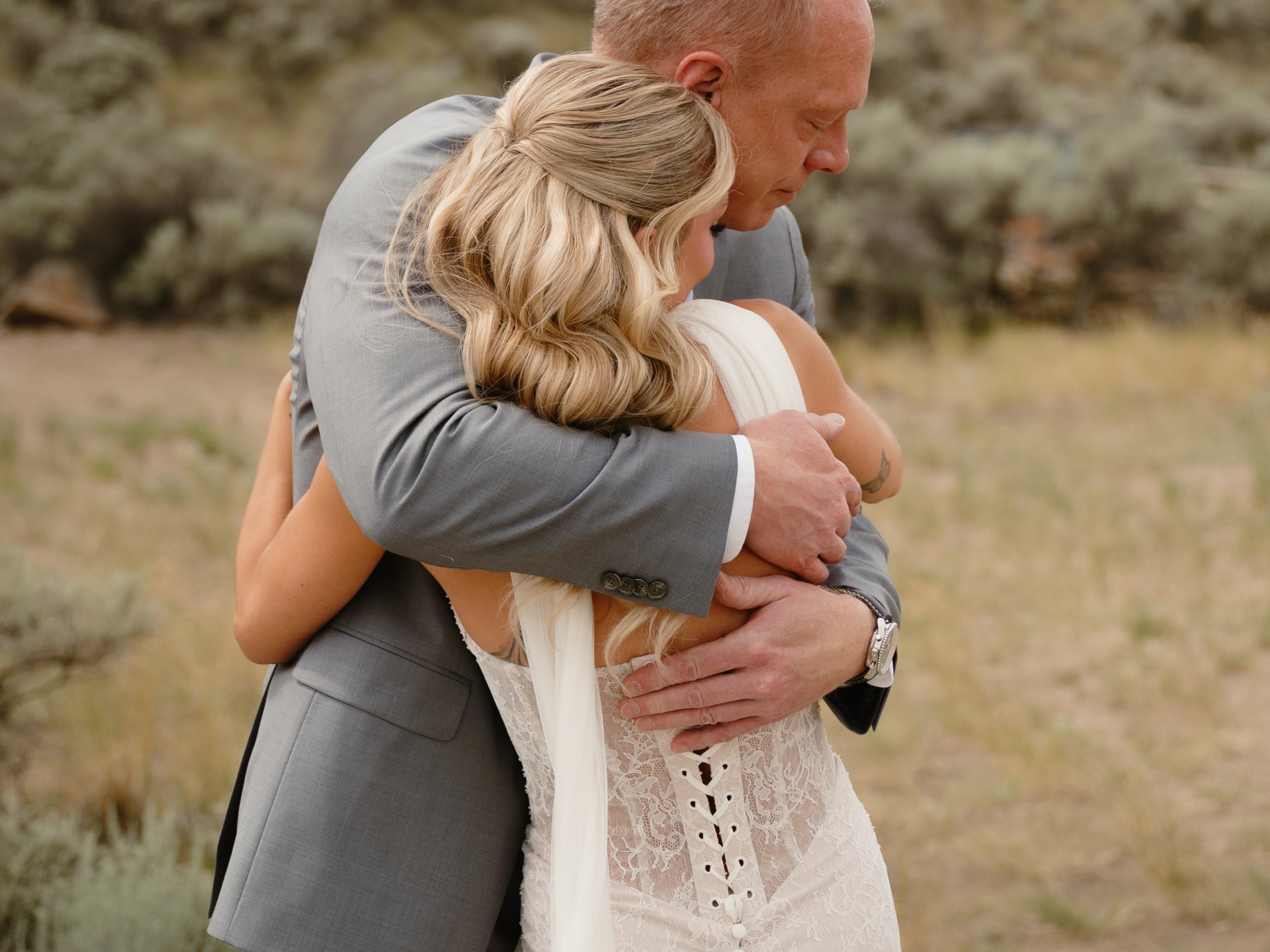 Kiona + Connor - Rancho Burro Wedding - First look with dad -33.jpg
