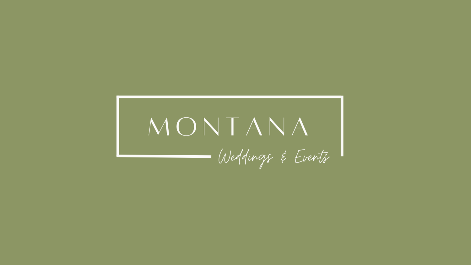 Montana Weddings and Events