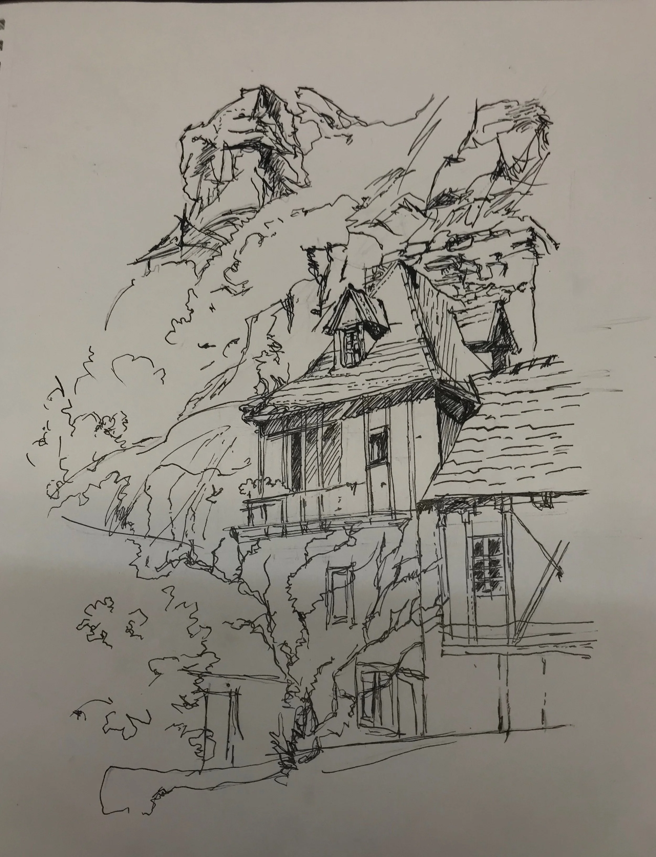 Ink on paper