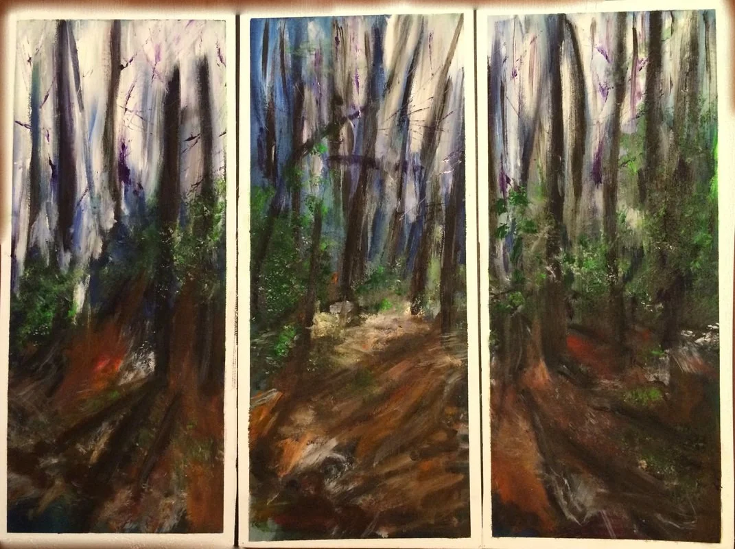 Acrylic on canvas paper