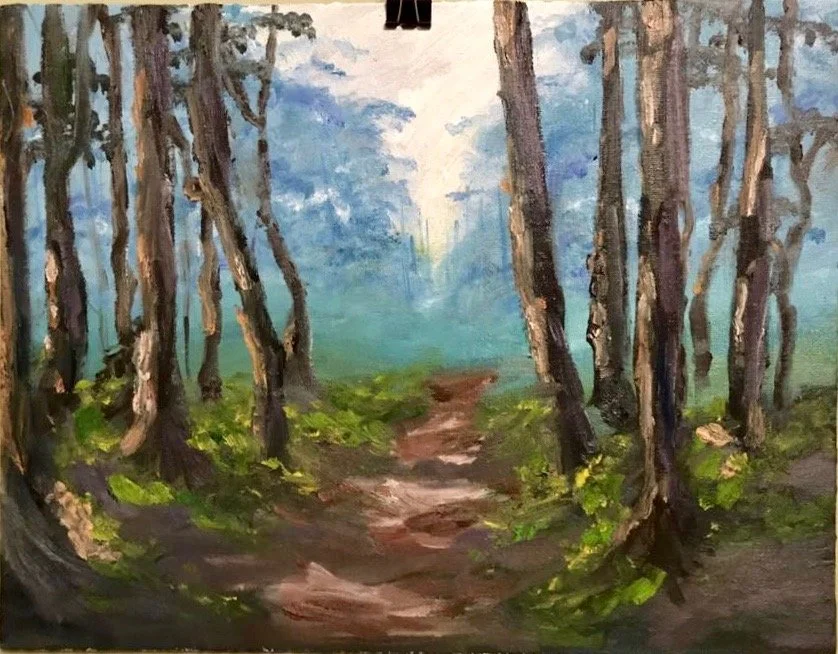 Oil on Canvas,