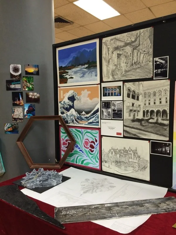 Mixed media School Display