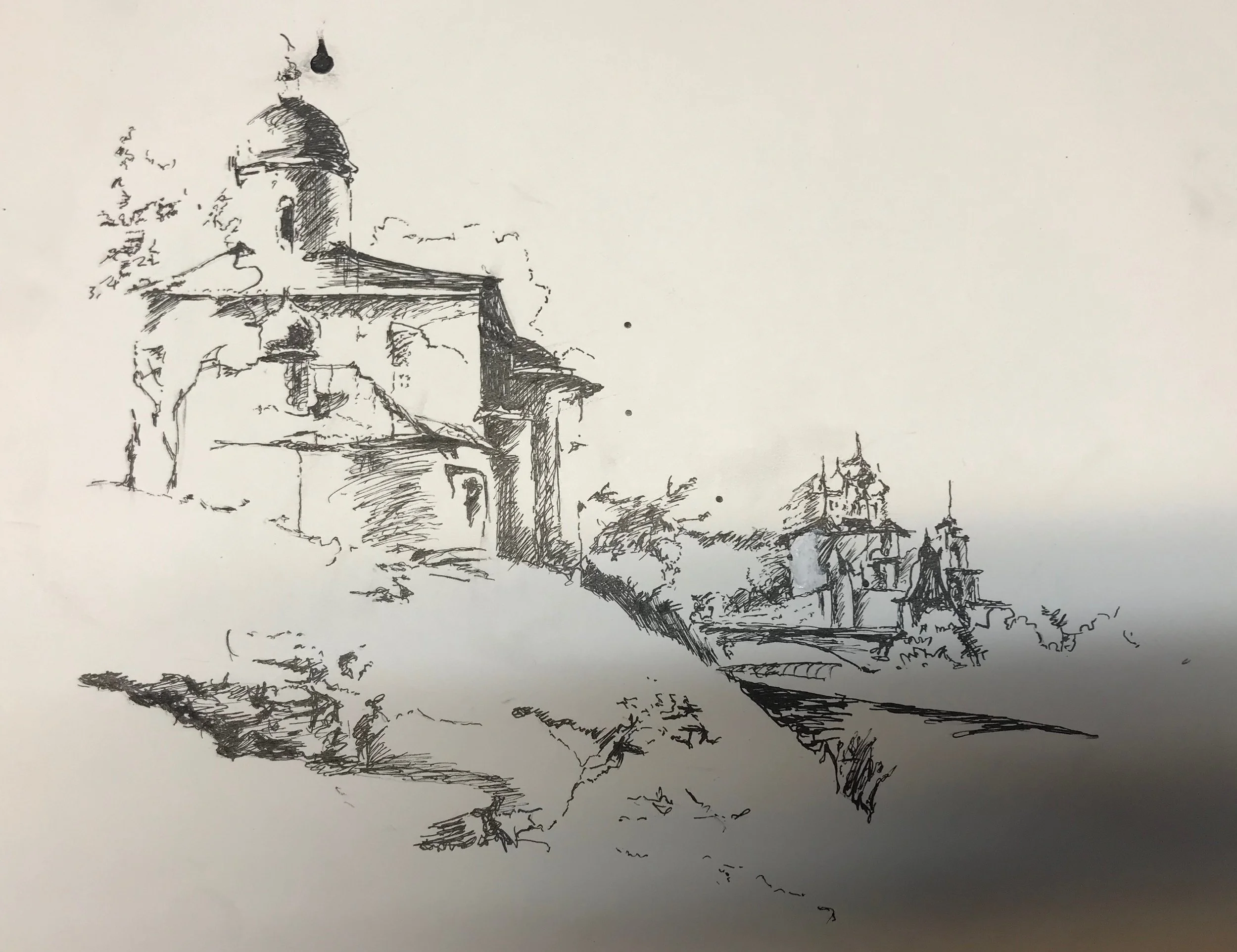 Ink on paper