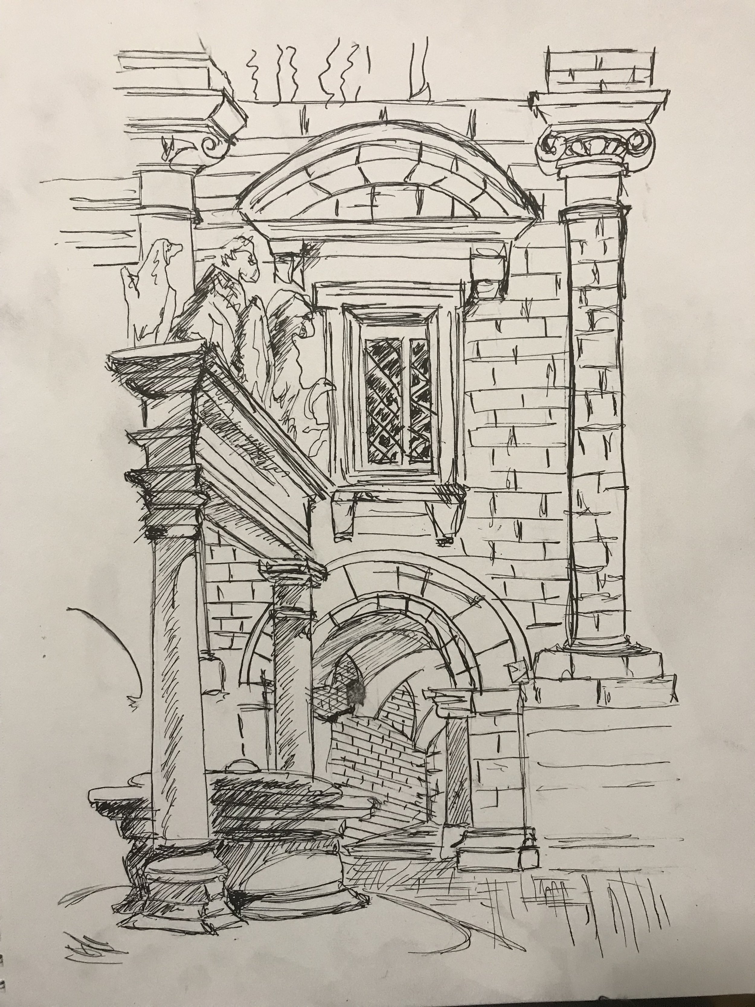 Ink on paper
