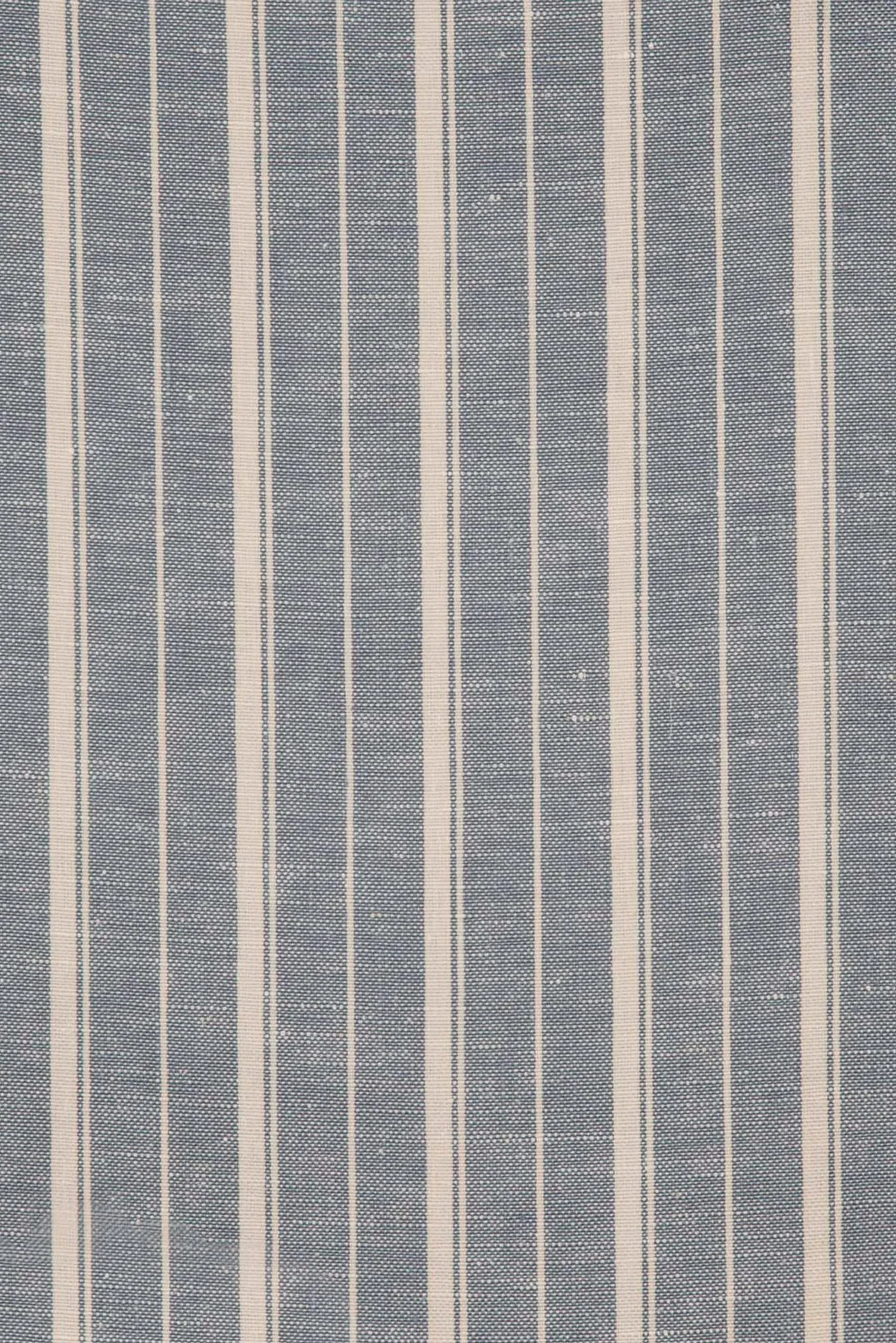 Oxford Linen Stripe - Blue