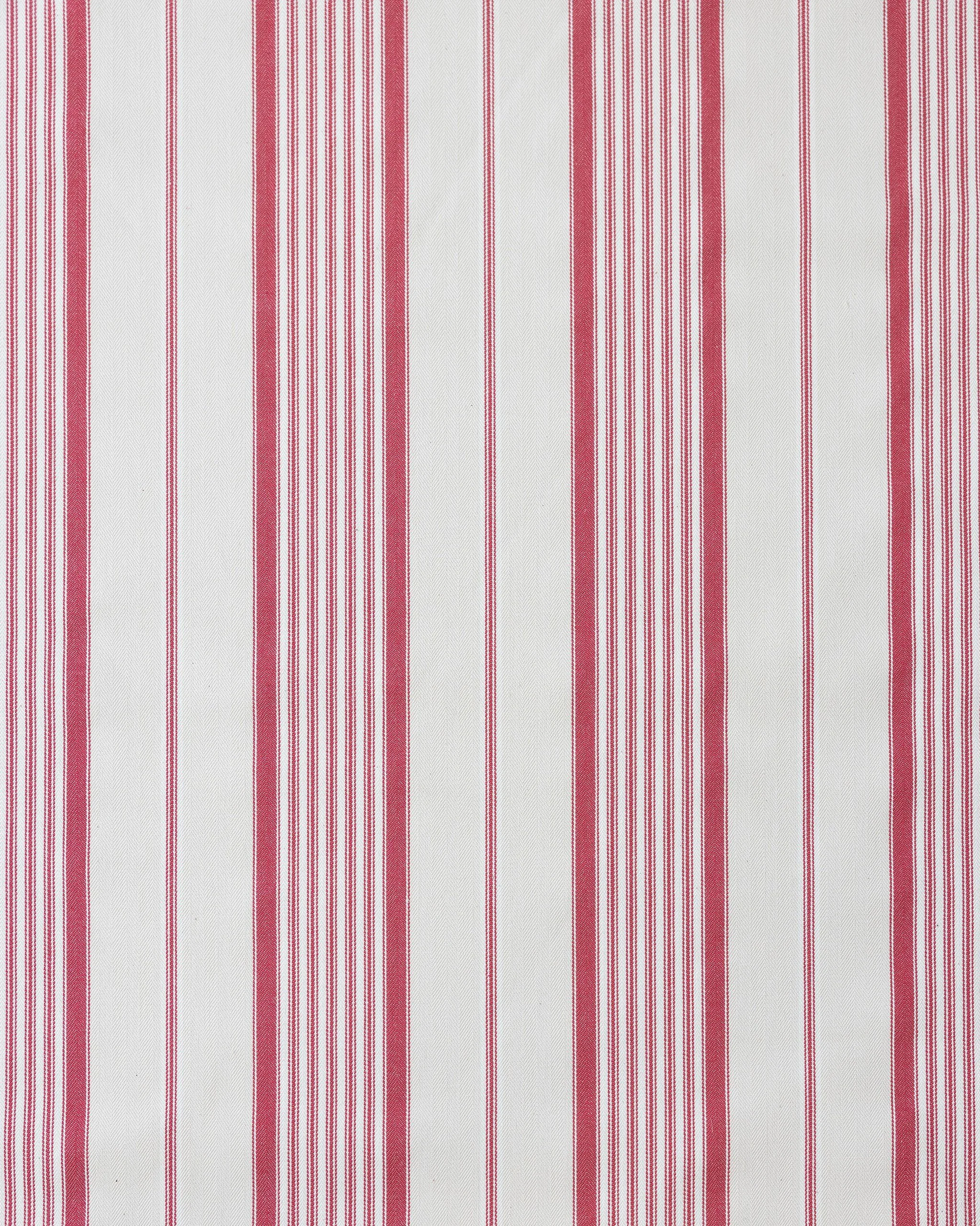 Ian Mankin Empire Stripe 01 - Peony