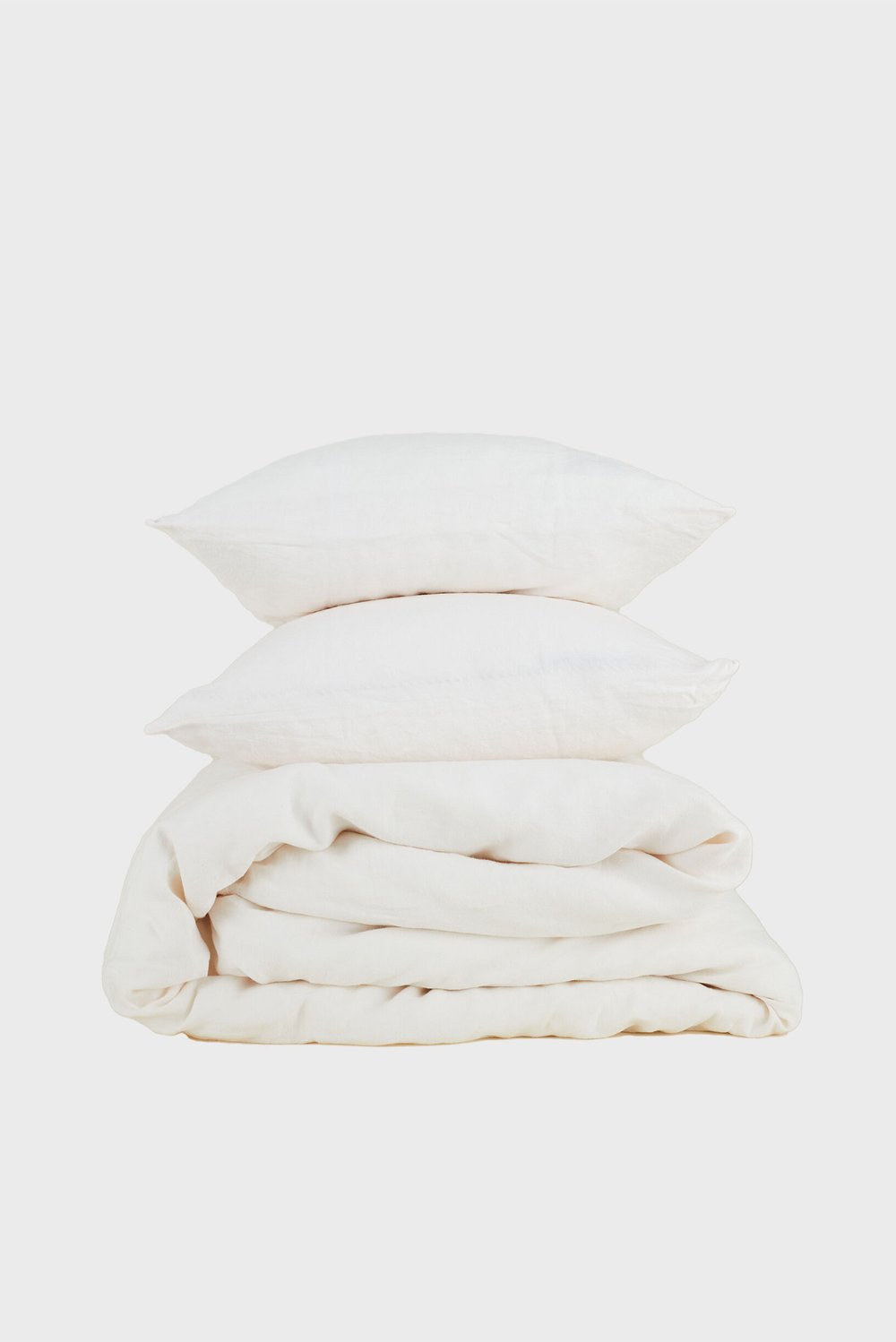 Hawkins New York Simple Linen Fitted Sheet - Petal | Size: King