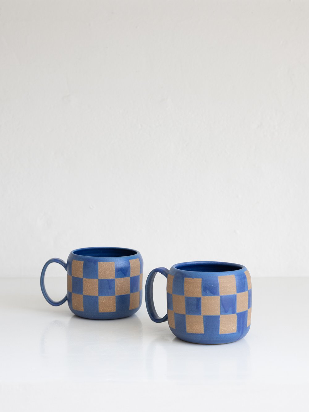 Ripple Mugs Set of 2 - Cobalt
