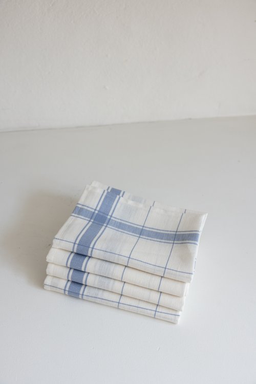 Hawkins New York Essential Waffle Dish Towels - Set of 2 - Blue
