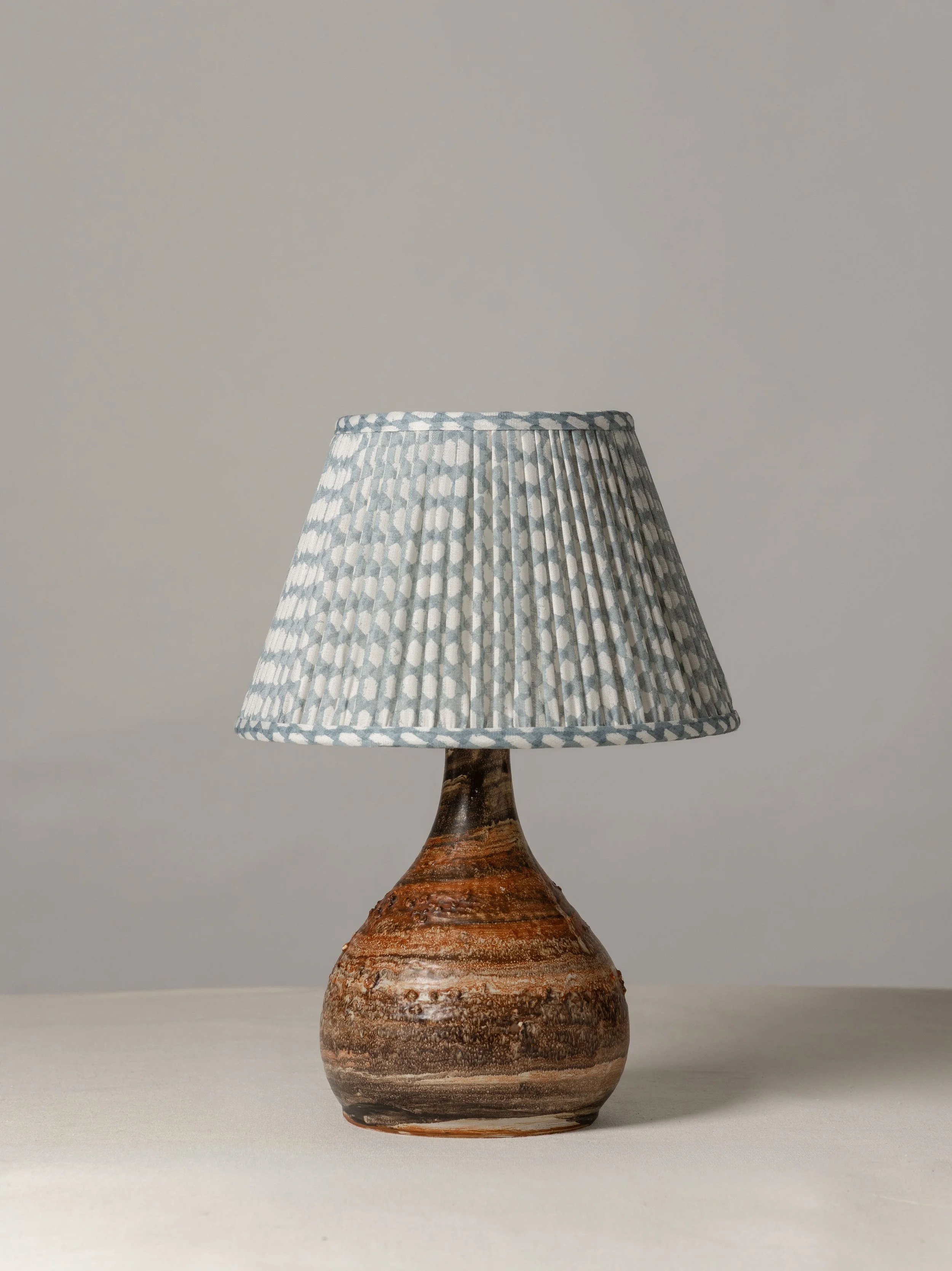 Textured Earthy Tonal Lamp Base