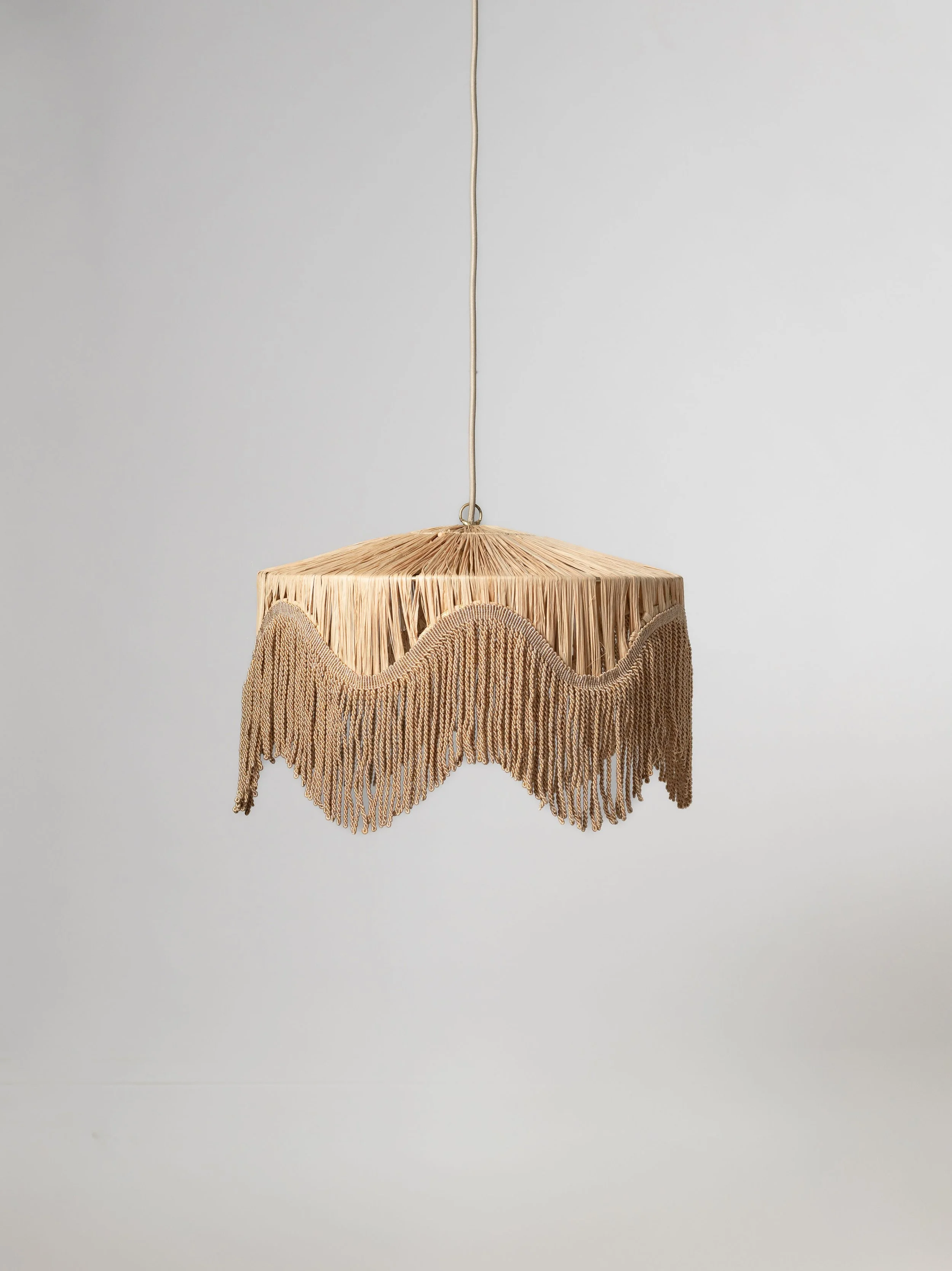Medium Gatsby Raffia Fringe Pendant Honore Deco light.jpg
