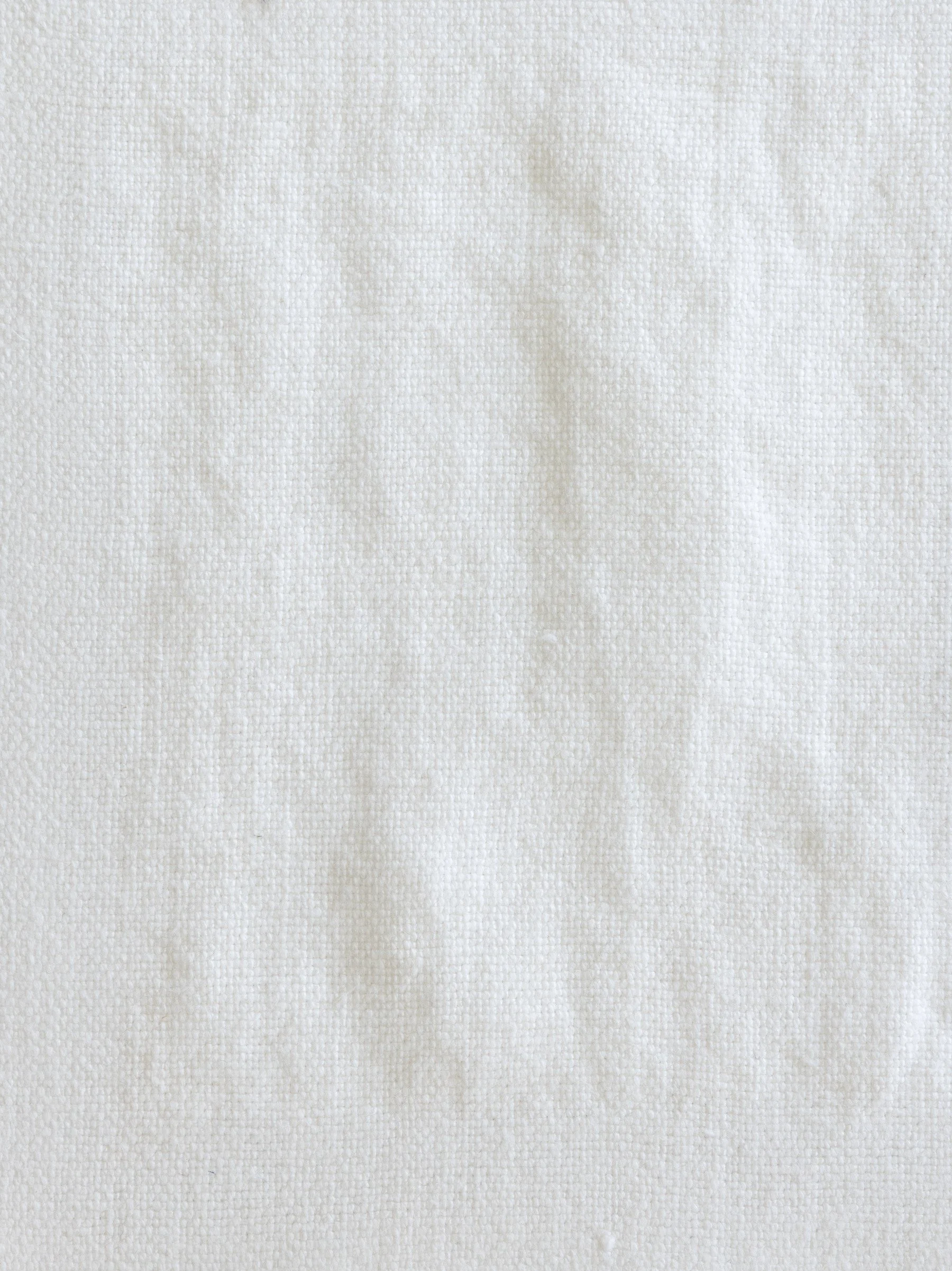 Textured Belgian Linen - White