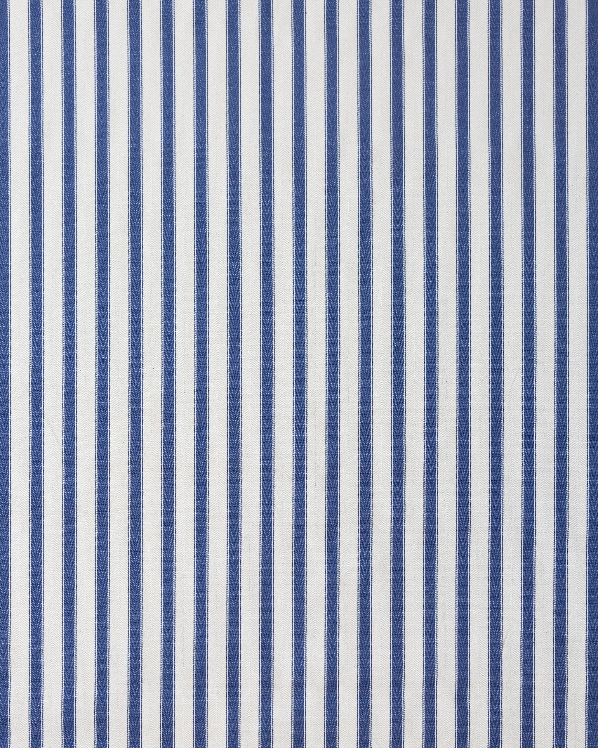 Ian Mankin Ticking Stripe 2 - Navy