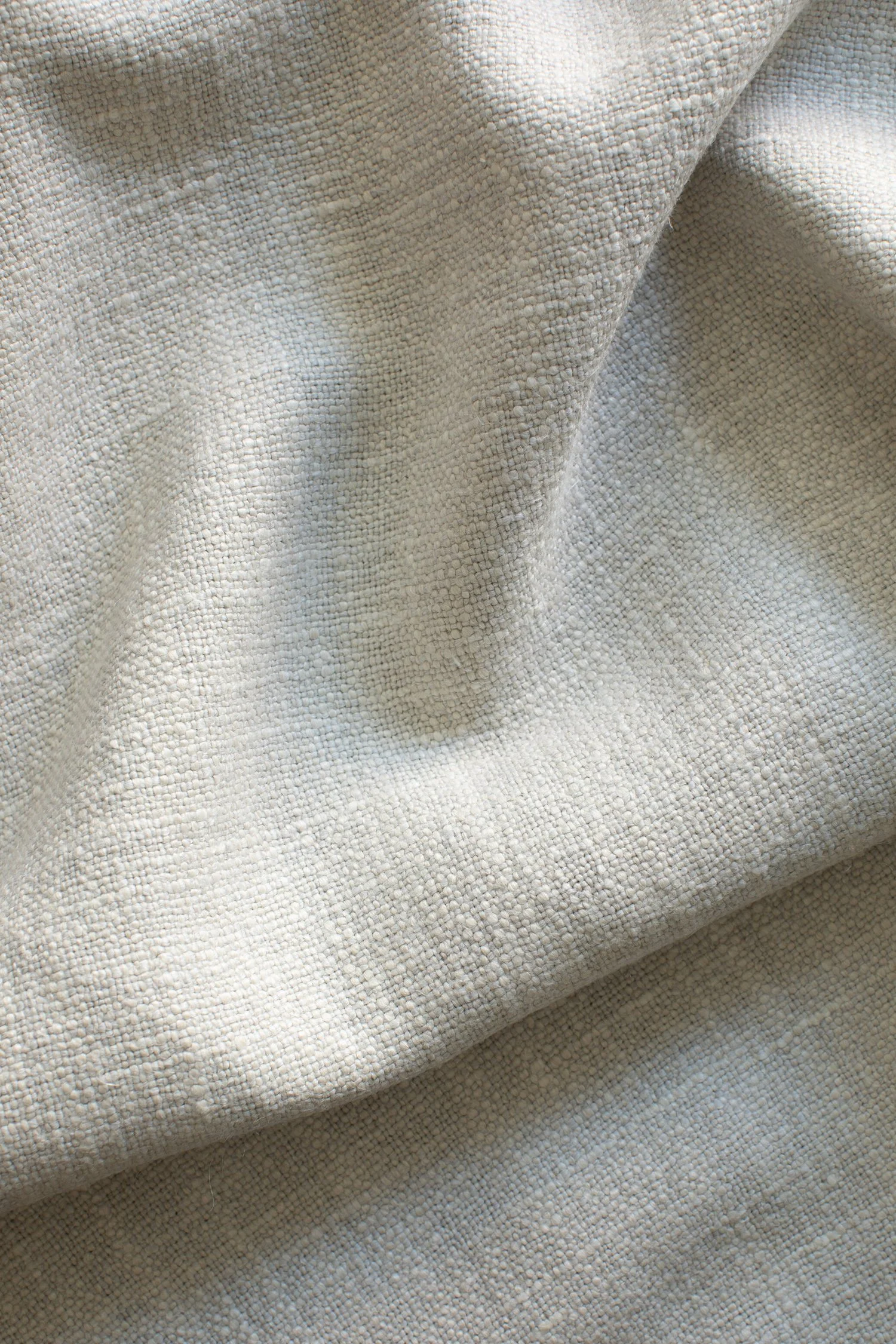 Slub Linen - Grey Mist