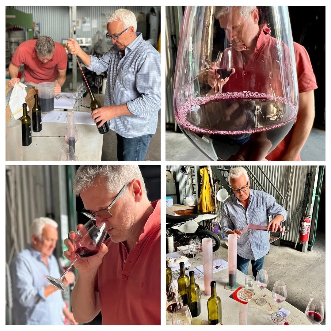 Our 2022 vintage in the making! 🍇🍷🍇

We were so excited to taste &lsquo;22 after 18 months in the barrels. The wine is coming along beautifully with all the traits of our award winning Shiraz and Grenache there - the intense fruitiness, complexity
