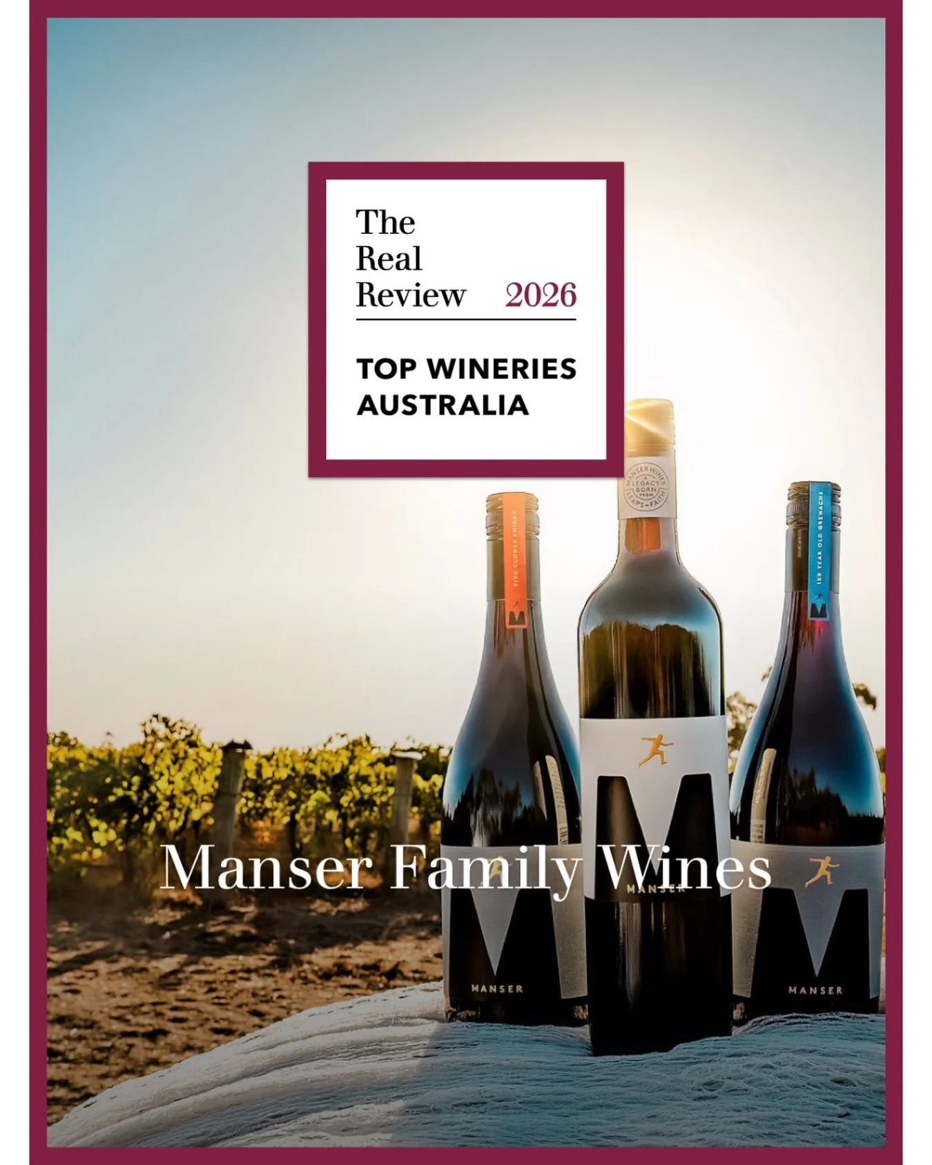Very proud, thanks @therealrvw!

#adelaidehillswine #mclarenvalewine #shirazbutnotasyouknowit #manserwines