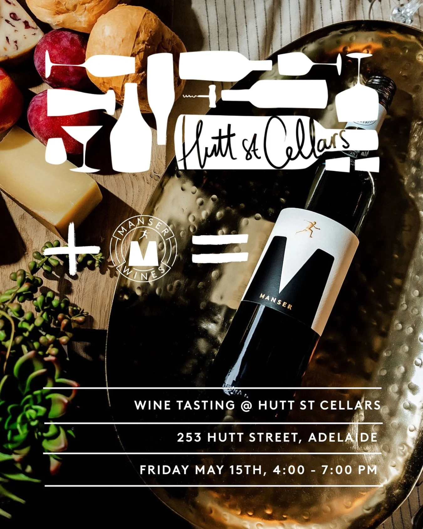 Come and join us tomorrow @huttstreetcellars 

#winetasting 
#adelaidehillswine 
#mclarenvalewine 
#shirazbutnotasyouknowit 
#manserwines